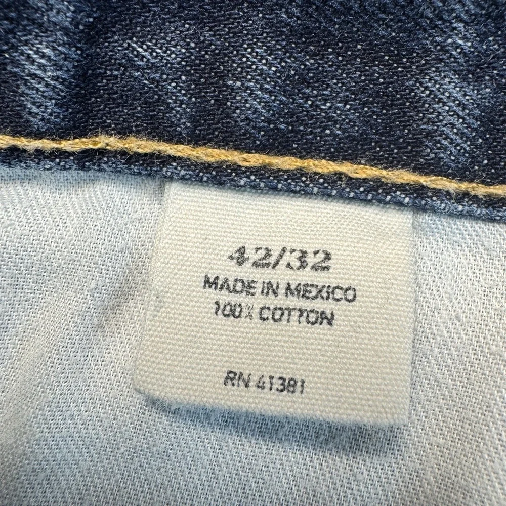 Polo Ralph Lauren Hampton Straight‎ Leg Jeans Men's 42 x 32 Blue Preppy